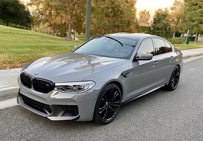 OEM 20'' BMW M5 M8 Factory 706M Wheels Black Rims Tires F90 F91 5x112 ($2985-obo)