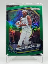 2025 Panini Prizm WNBA - Myisha Hines-Allen #96 Green Prizm