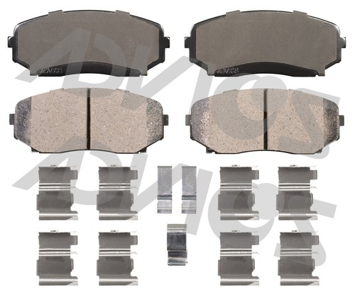 Advics Disc Brake Pad Set P N Ad1258 | eBay