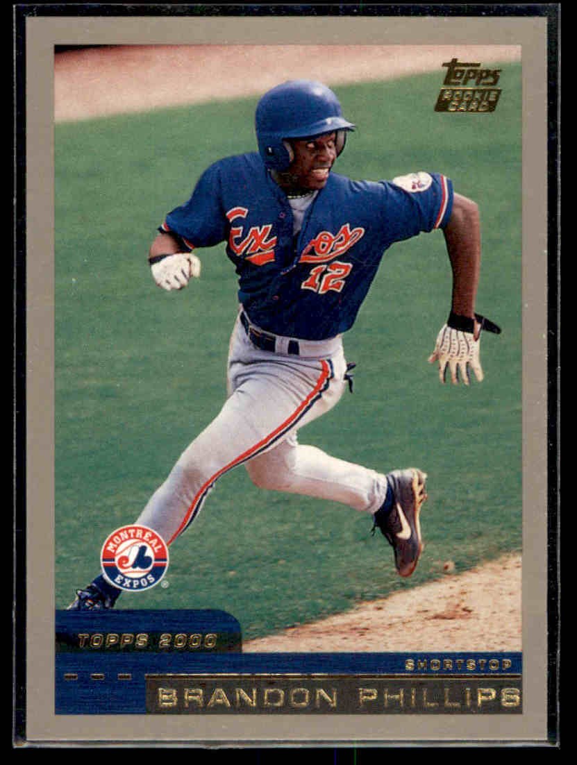 2000 Topps Traded & Rookies Brandon Phillips RC #T3 Montreal Expos