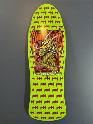 Powell Peralta Steve Caballero Skateboard Deck Street Lime Green 9.5  X 29.25 