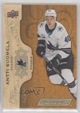 2018-19 Upper Deck Engrained Rookies 256/299 Antti Suomela #87 m7l