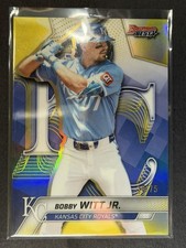2025 Bowman’s Best Bobby Witt Jr Yellow /75 Kansas City Royals
