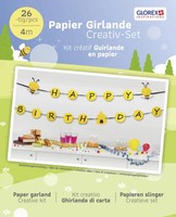 Glorex Papier Girlande Biene 4 M Bastelset