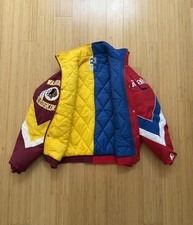 Washington Redskins/Capitals Starter Hometown Hero Jacket sz Large Vintage 90s 