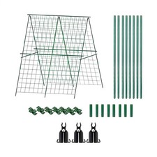 Plant Climbing Frame Foldable Cucumber Trellis Compact Storage Easy Installation
