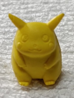 Pikachu Pokemon Mini Figure Eraser C.G.T.S.J Vintage Toy Japanese Nintendo E21