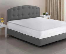 Zippered Mattress Encasement - Waterproof, Breathable, Noiseless, Machine Washab
