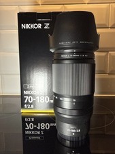 Nikon Nikkor Z 70-180mm f/2.8 Lens - Boxed, Excellent