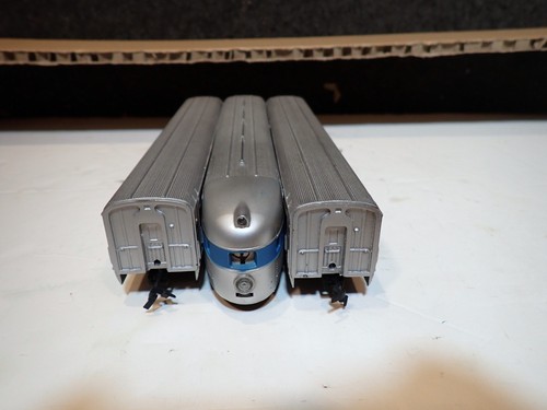 VINTAGE HO Tyco Amtrak Personen-Set Reisebus Beobachtung Mähdrescherwagen - Bild 3 von 5