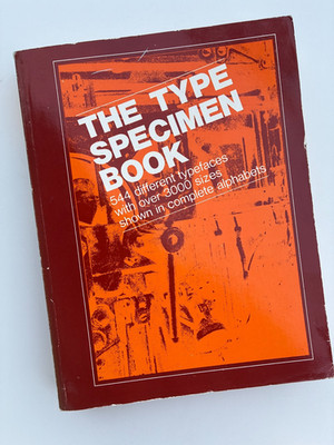 Type Specimen Book Paperback By Van Nostrand Reinhold Co GOOD