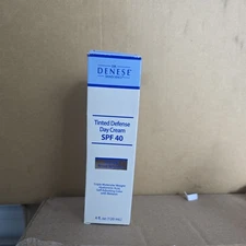 DR Denese Tinted Defense Day Cream SPF 40 UVA/UVB 4 fl oz New Not sealed 