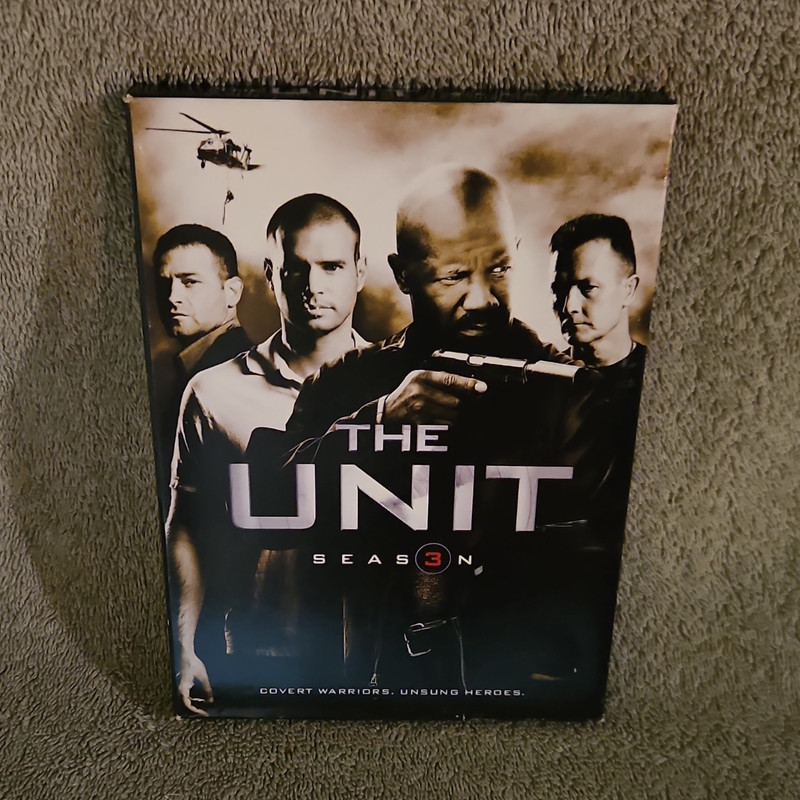 20th Century Fox The Unit Season 3 DVD TV Series Dennis Haysbert + Extras