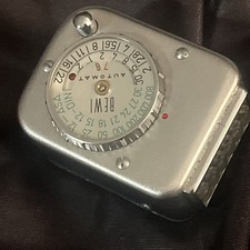 Bewi cold shu light exposure f/stop meter vintage cased