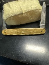 Vintage Robeson 2 Blade Safety Award Pocket Knife WL Smedley Safety First Pays