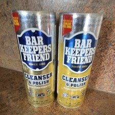 Bar Keepers Friend Cleanser  Polish Powder 21 oz 2-Pack New