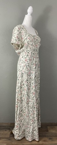 All That Jazz Vintage Kleid Gr. 9/10 Blumen Babydoll Country Chic Cottagecore Maxi - Bild 5 von 12
