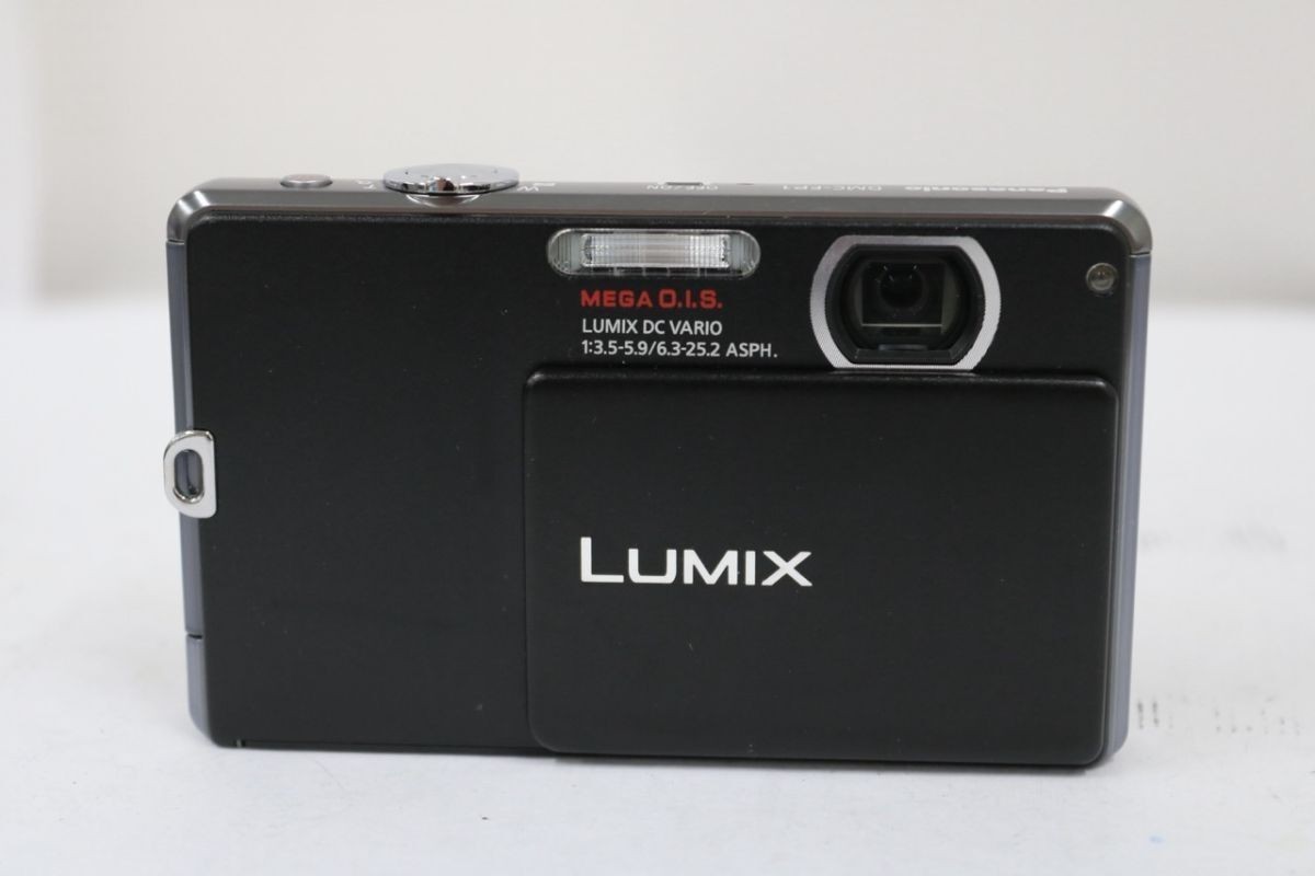 Panasonic LUMIX DMC-FP1 Digital Camera Black 12.1MP Compact Point
