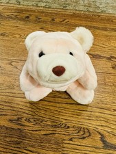 VINTAGE GUND - TWO TONE PINK SNUFFLES BEAR - 13" - EUC - NO TAGS