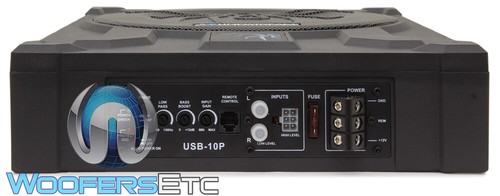 SOUNDSTREAM USB-10P 10" 1000W UNDER SEAT SUBWOOFER BASS SPEAKER AMPLIFIER NEW - Picture 5 of 11