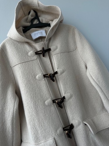 Harris Wharf London Wool Duffle Coat - Picture 10 of 19