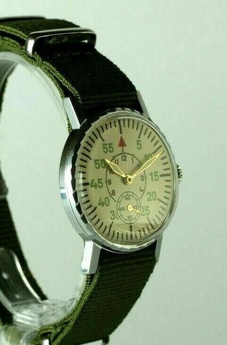 POBEDA AVIATION Armbanduhr Vintage sowjetische mechanische uhren herren - Picture 10 of 12