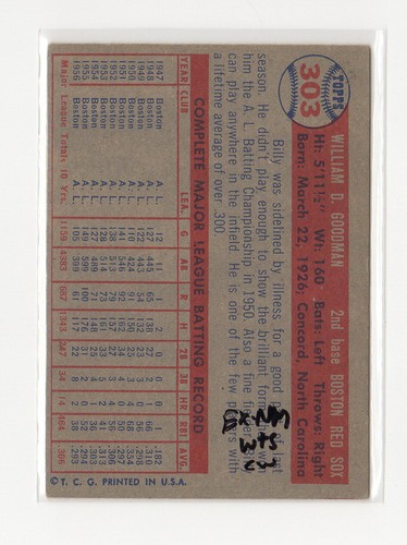 TÚ ELIGES - 1957 Topps #191 - #407 DE COLECCIÓN ROOKIE RC STAR HOF 712 - Imagen 55 de 97