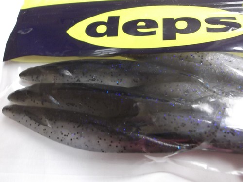 Deps Sakamata Shad 5 inch Darting Soft Fluke Jerkbait Electric Shad - Picture 7 of 17