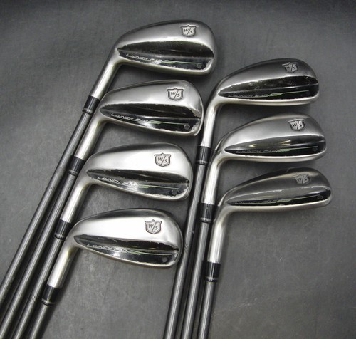 Set of 7 x Left-Handed Wilson Staff Launch Pad 2 Irons 5-SW Regular Graphite* - Picture 2 of 7