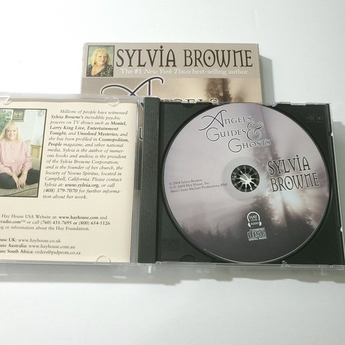 Sylvia Browne Angels Guides & Ghosts CD Audiobook 2004 Psychic - Imagen 4 de 4