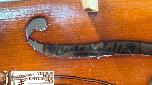 Carlo Robelli 12" Viola Model P-108 with Bow and Case - Picture 3 of 16