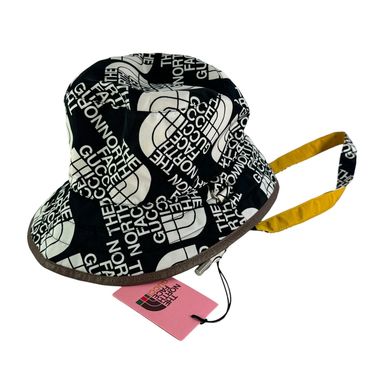 GUCCI X THE NORTH FACE Black/White Reversible Unisex Bucket