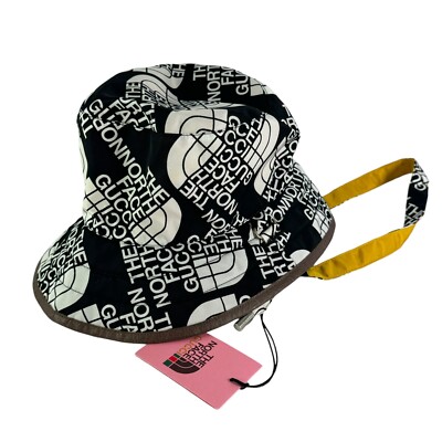 GUCCI X THE NORTH FACE Black/White Reversible Unisex Bucket Hat