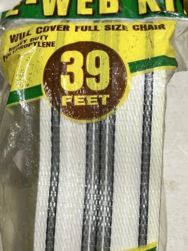 Vintage Lot Replacement Aluminum Lawn Chair Webbing Different Colors Almost 400' - Picture 9 of 10