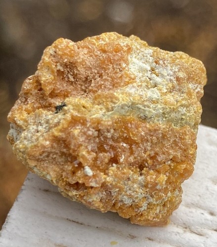 Sehr seltenes gelbes & orange WULFENIT natürliches Kristallcluster TSUMEB NAMIBIA 2,1 cm - Bild 2 von 8