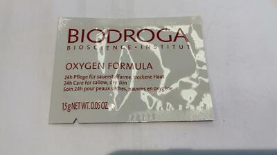 7pcs x Biodroga Oxygen Formula 24 Care for sallow, dry Skin 1.5g Sample