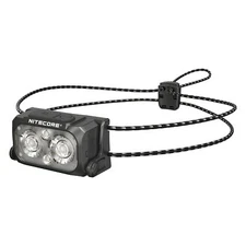 Nitecore NU25MCT-UL 400 Lm. USB-C Rechargeable Multi Color Temp Headlamp, Black
