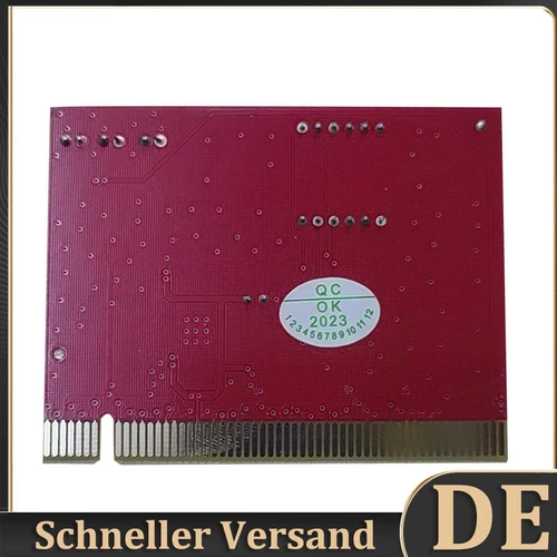 PC 4-stelliger Code Mainboard Motherboard Diagnoseanalysator Tester PCI-Karte DE