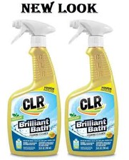 CLR Brilliant Bath Bathroom & Kitchen Cleaner 26 oz 2 Pack New Free Shipping Edi 0.50 per fl oz
