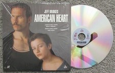 AMERICAN HEART 1992 LASERDISC LD MINT JEFF BRIDGES EDWARD FURLONG DRAMA