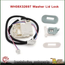 WH08X32697 Washer Lid Lock Kit For GE Hotpoint Washer GTW490ACJ3WW HTW240ASK0WS