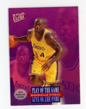 C463 SHAQUILLE O'NEAL 1996-97 FLEER ULTRA GOLD MEDALLION PLAY OF THE GAME G-296