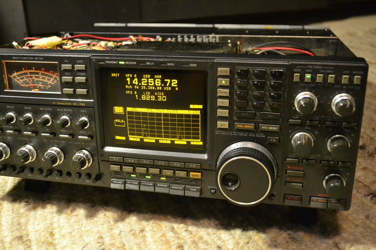 ICOM IC-781 ham radio transceiver eBay