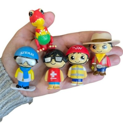 Ryan's World Youtuber Toy Figures Lot of 5