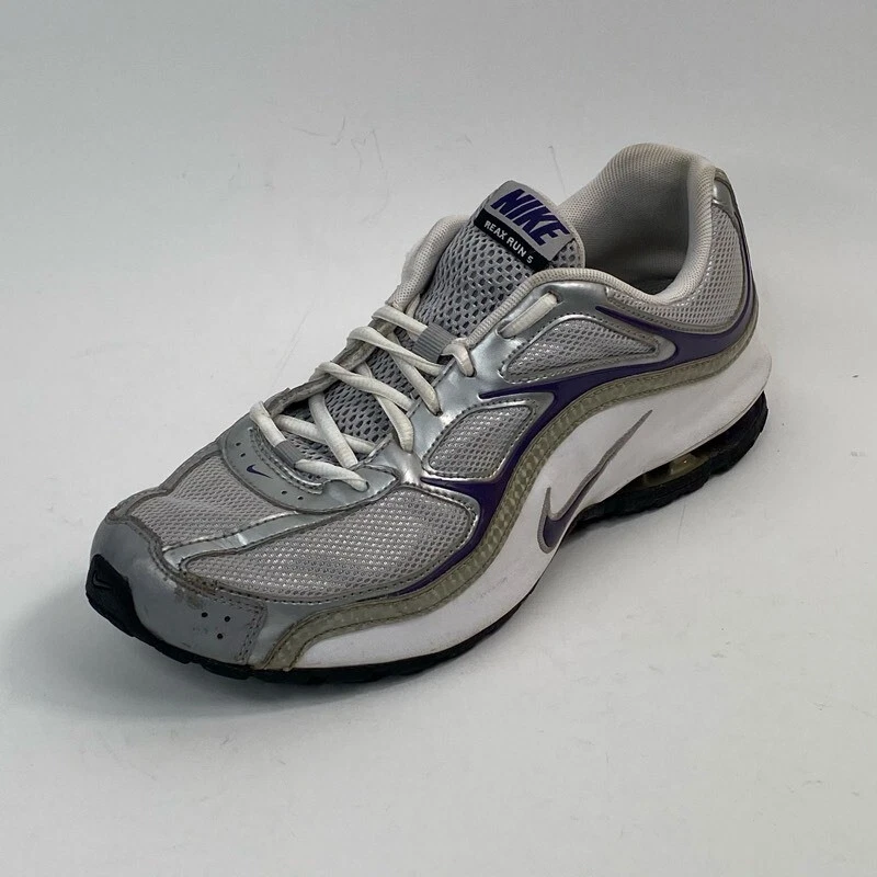 Кроссовки беговые женские Nike Reax Run 5 металлик серые 407987-003 низкие верхние 9 M - Изображение 2 из 4