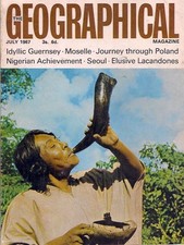 the geographical magazine-JULY 1967-ELUSIVE LACANDONES.