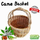 Cane Basket Egg storage with Handle 100% Eco Friendly Hand Wove Ceylon New