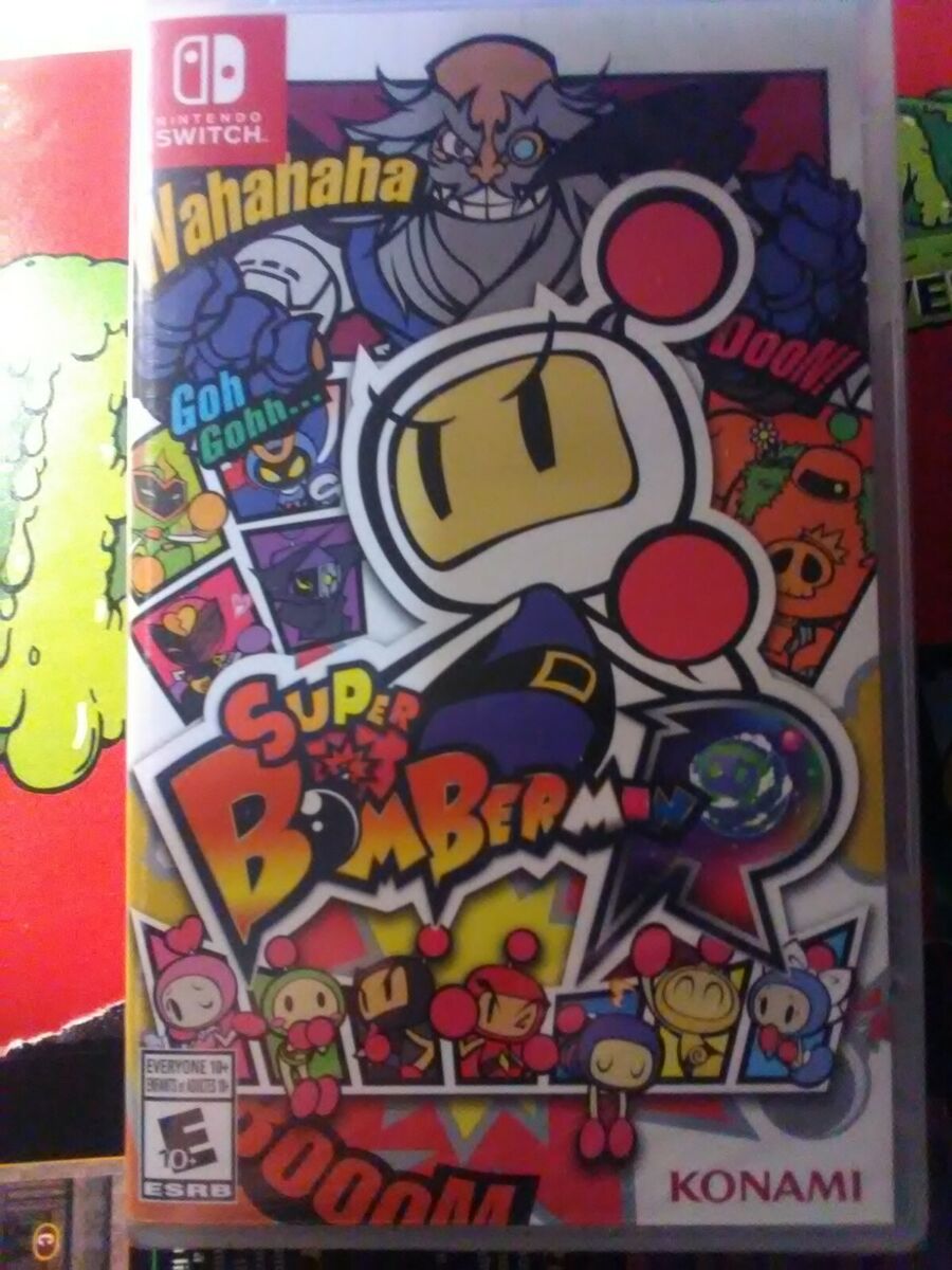 Super Bomberman R Nintendo Switch [Brand New] - Sealed - Multiplayer