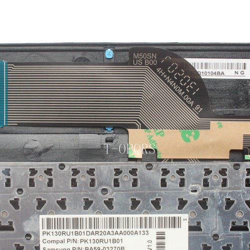NEW English For Samsung NP350V5C NP355V5C US Keyboard With frame blue cover - Picture 3 of 5