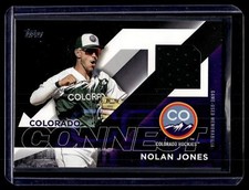Nolan Jones 2024 Topps Baseball Series 2 City Connect Relic Card #CC2-NJ